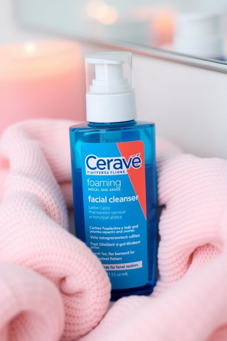 Cerave foaming facial cleanser