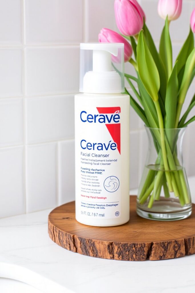 cerave foaming facial cleanser