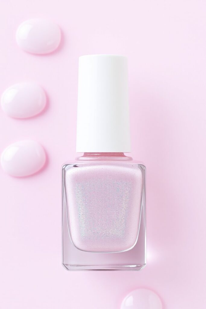 glossy nail polish